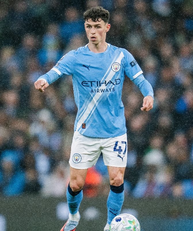 Phil Foden Signed 2025/26 Home Shirt